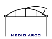 medio arco - Invernaderos
